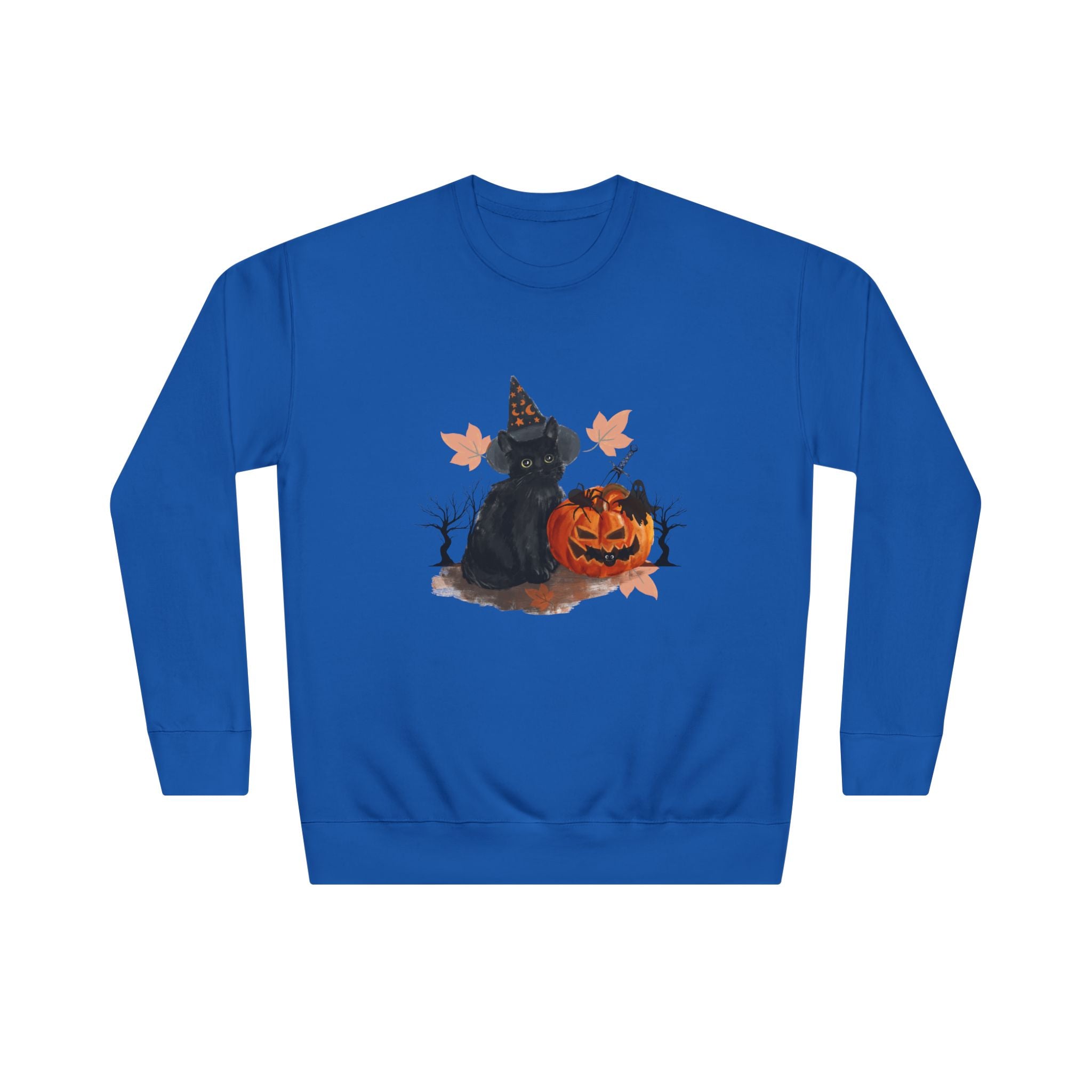 Halloween Crew Sweatshirt, Spooky Pullover, Fall Jumper, Costume Top, Autumn Shirt, Trick or Treat Apparel