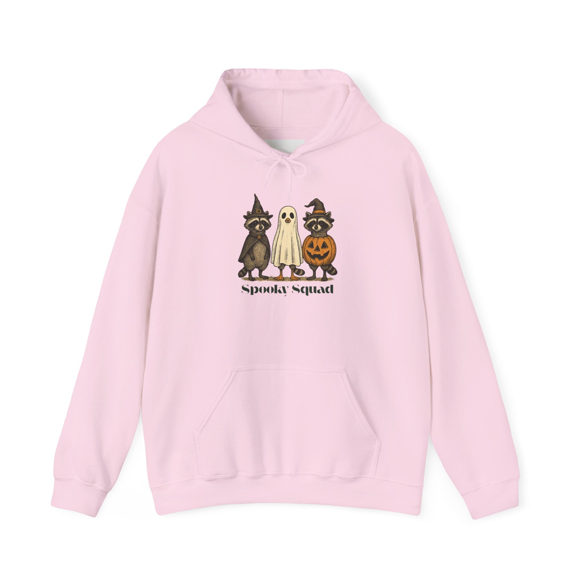 Halloween-Themed Unisex Hoodie, Spooky Squad Sweatshirt, Cozy Fall Apparel, Trick or Treat Outfit, Perfect for Halloween Parties, [...]