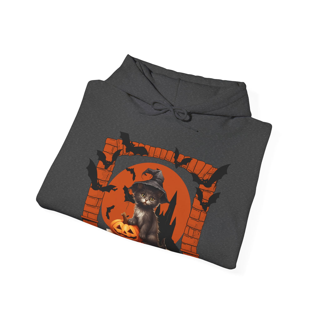 Halloween Spirit Unisex Hoodie, Cozy Fall Sweatshirt, Spooky Ghost Apparel, Pumpkin Costume, Witchy Outfit for Halloween