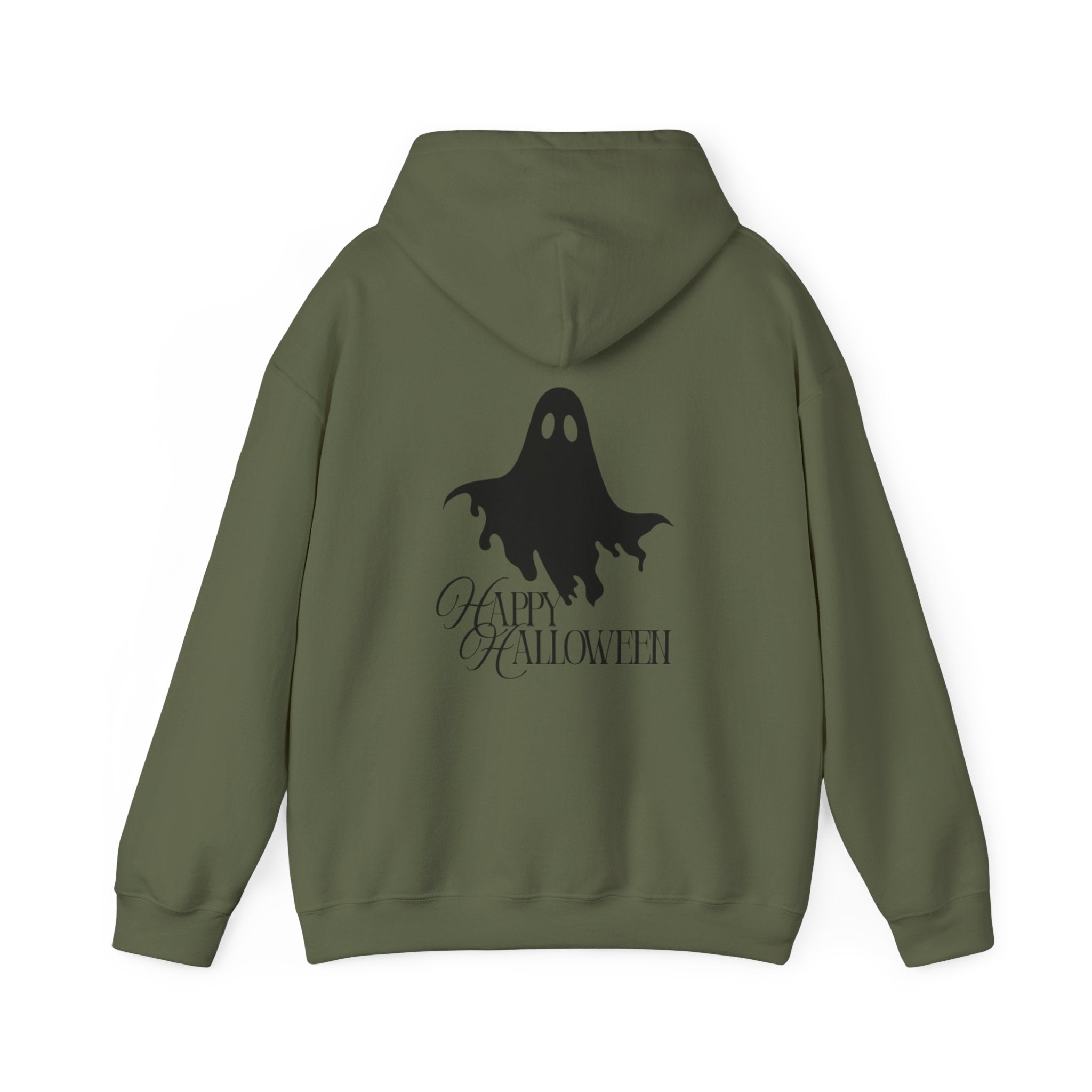 Halloween Spirit Unisex Hoodie, Cozy Fall Sweatshirt, Spooky Ghost Apparel, Pumpkin Costume, Witchy Outfit for Halloween