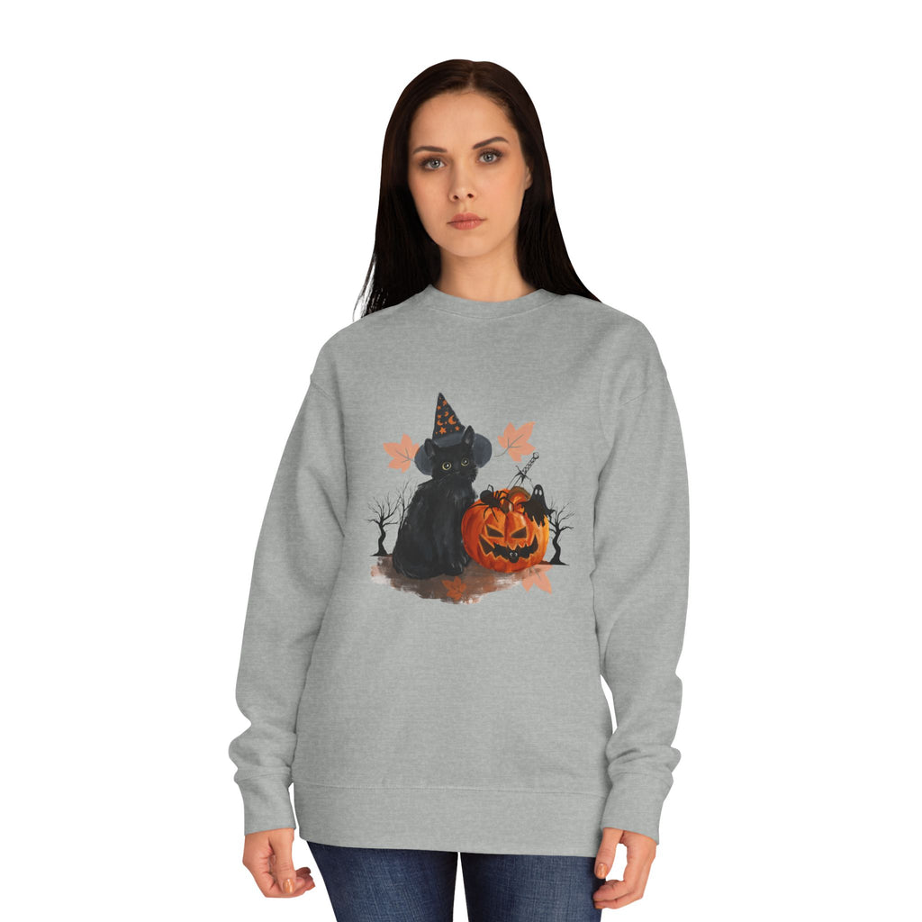 Halloween Crew Sweatshirt, Spooky Pullover, Fall Jumper, Costume Top, Autumn Shirt, Trick or Treat Apparel