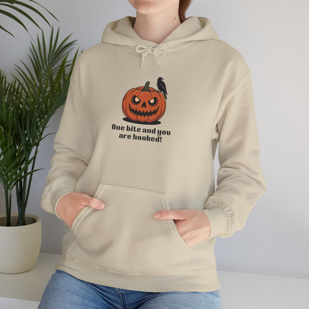 Halloween Pumpkin Hoodie, Unisex Sweatshirt, Fall Fashion, Cozy Halloween Gift, Spooky Apparel, Unique October Style