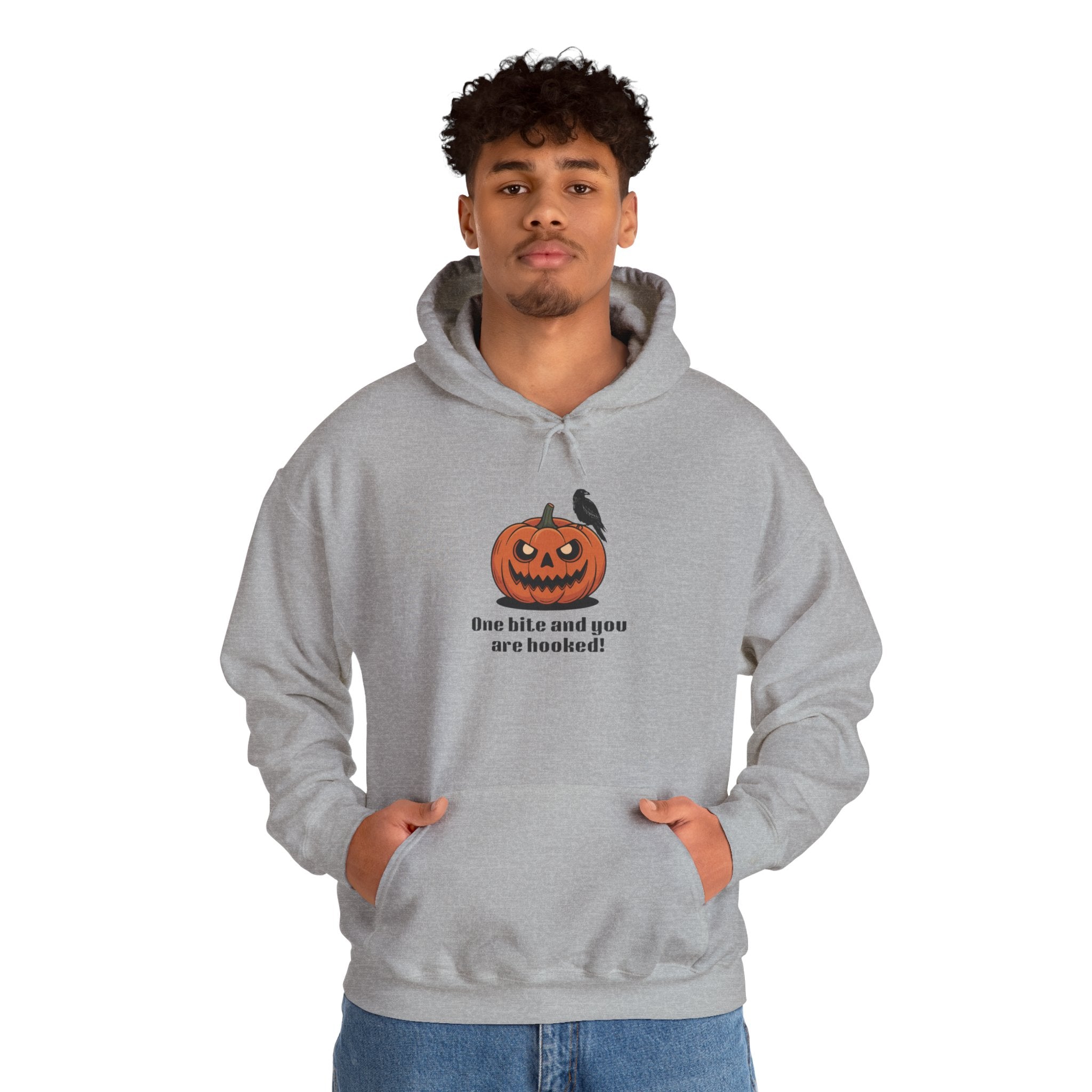 Halloween Pumpkin Hoodie, Unisex Sweatshirt, Fall Fashion, Cozy Halloween Gift, Spooky Apparel, Unique October Style