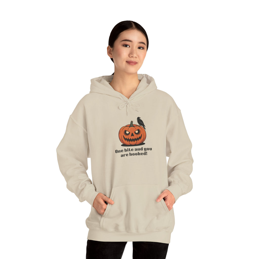 Halloween Pumpkin Hoodie, Unisex Sweatshirt, Fall Fashion, Cozy Halloween Gift, Spooky Apparel, Unique October Style