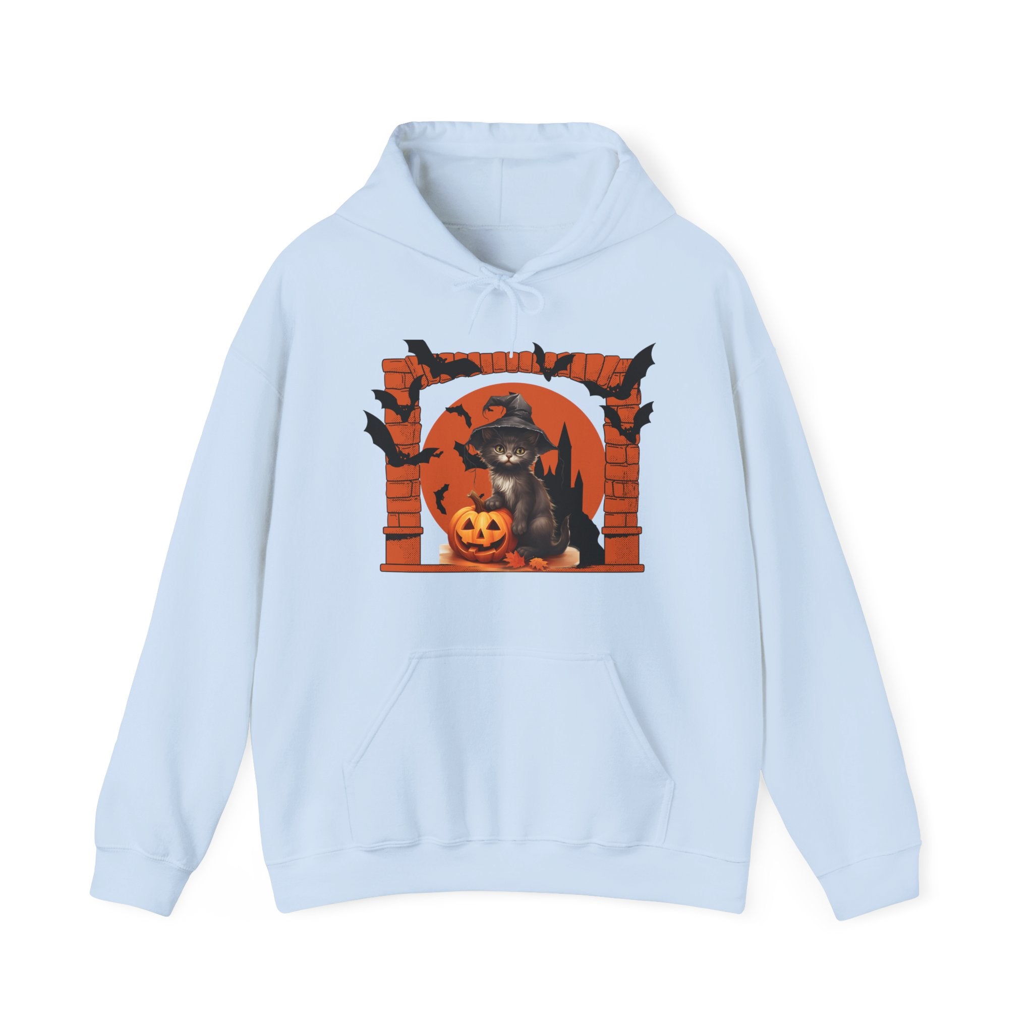 Halloween Spirit Unisex Hoodie, Cozy Fall Sweatshirt, Spooky Ghost Apparel, Pumpkin Costume, Witchy Outfit for Halloween