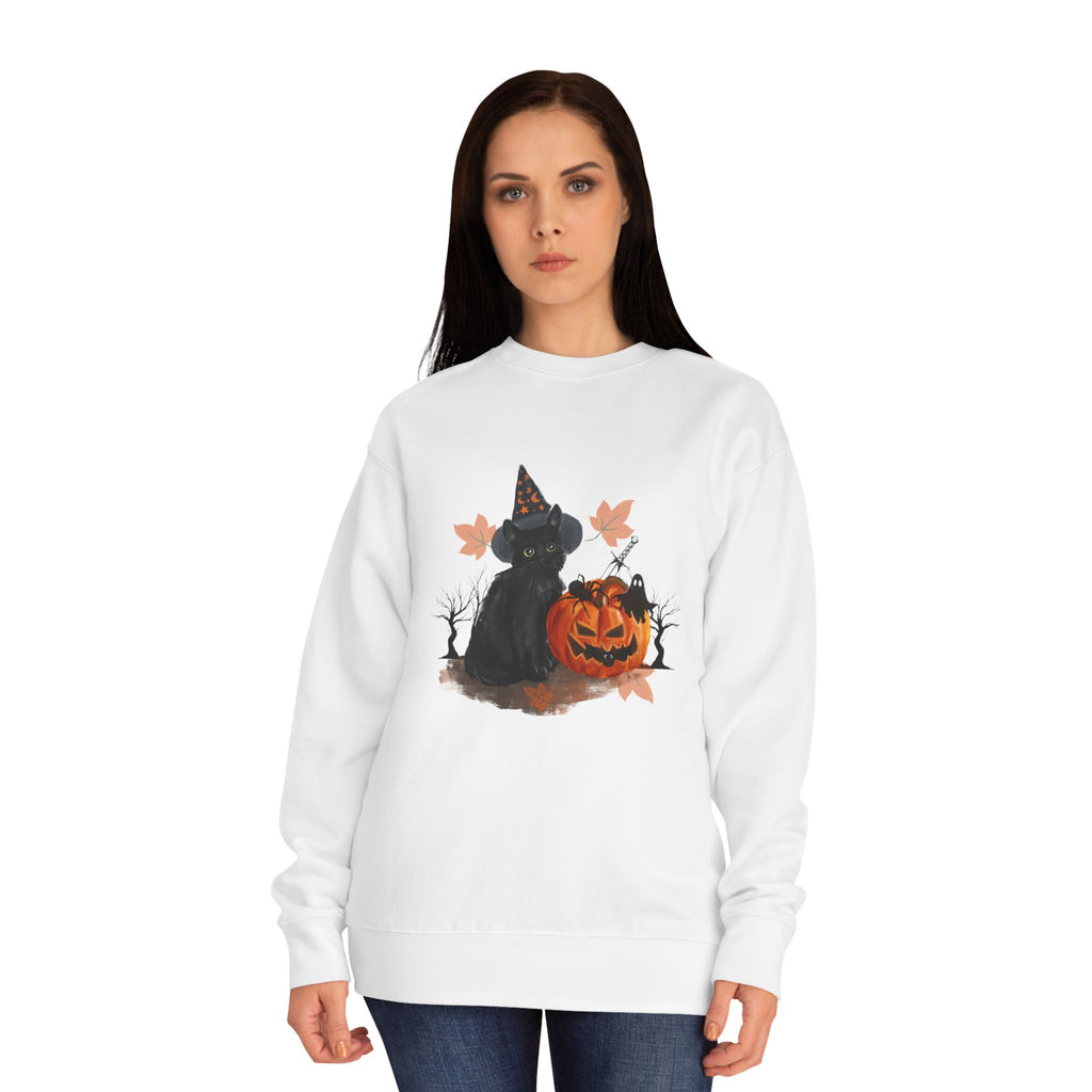 Halloween Crew Sweatshirt, Spooky Pullover, Fall Jumper, Costume Top, Autumn Shirt, Trick or Treat Apparel