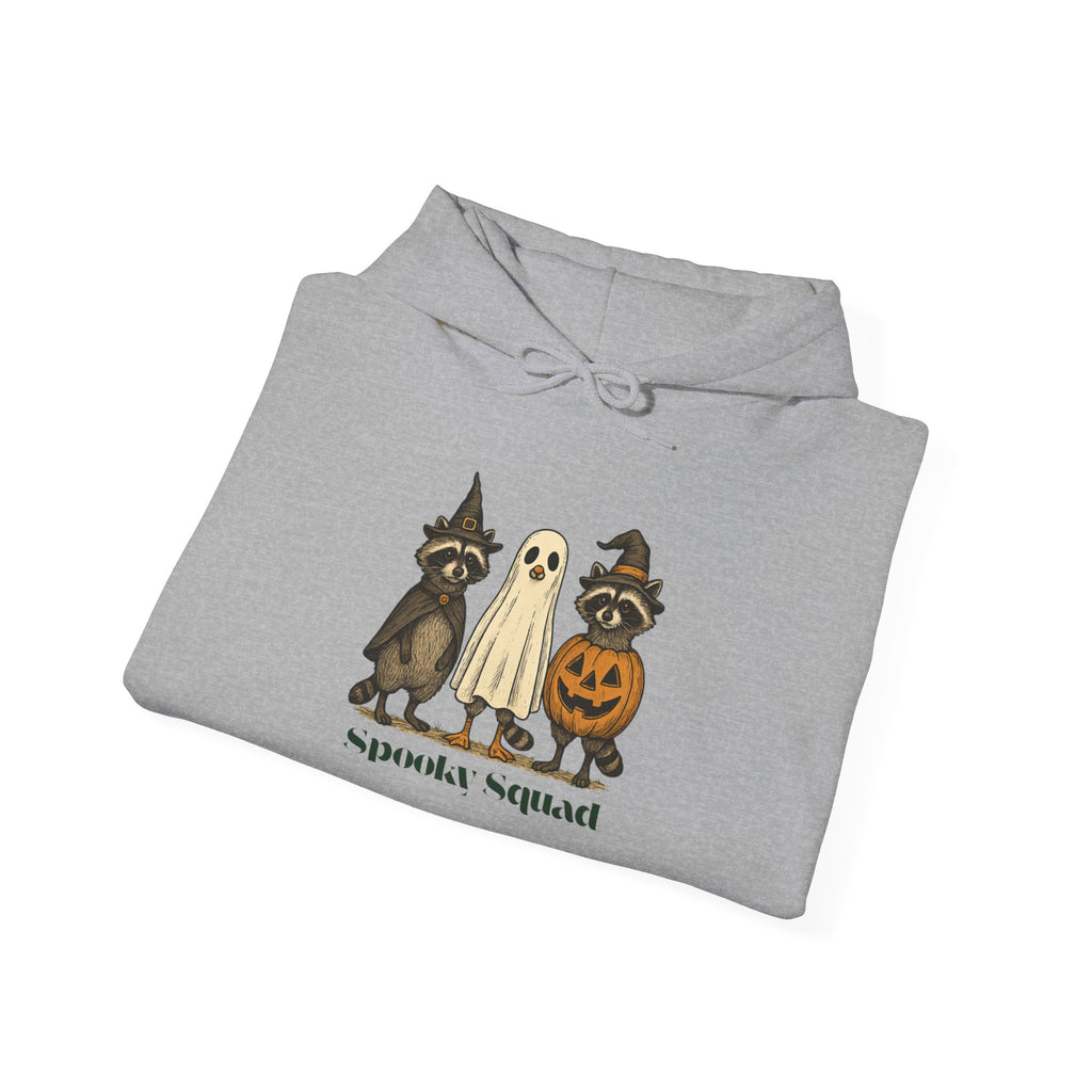 Halloween-Themed Unisex Hoodie, Spooky Squad Sweatshirt, Cozy Fall Apparel, Trick or Treat Outfit, Perfect for Halloween Parties, [...]