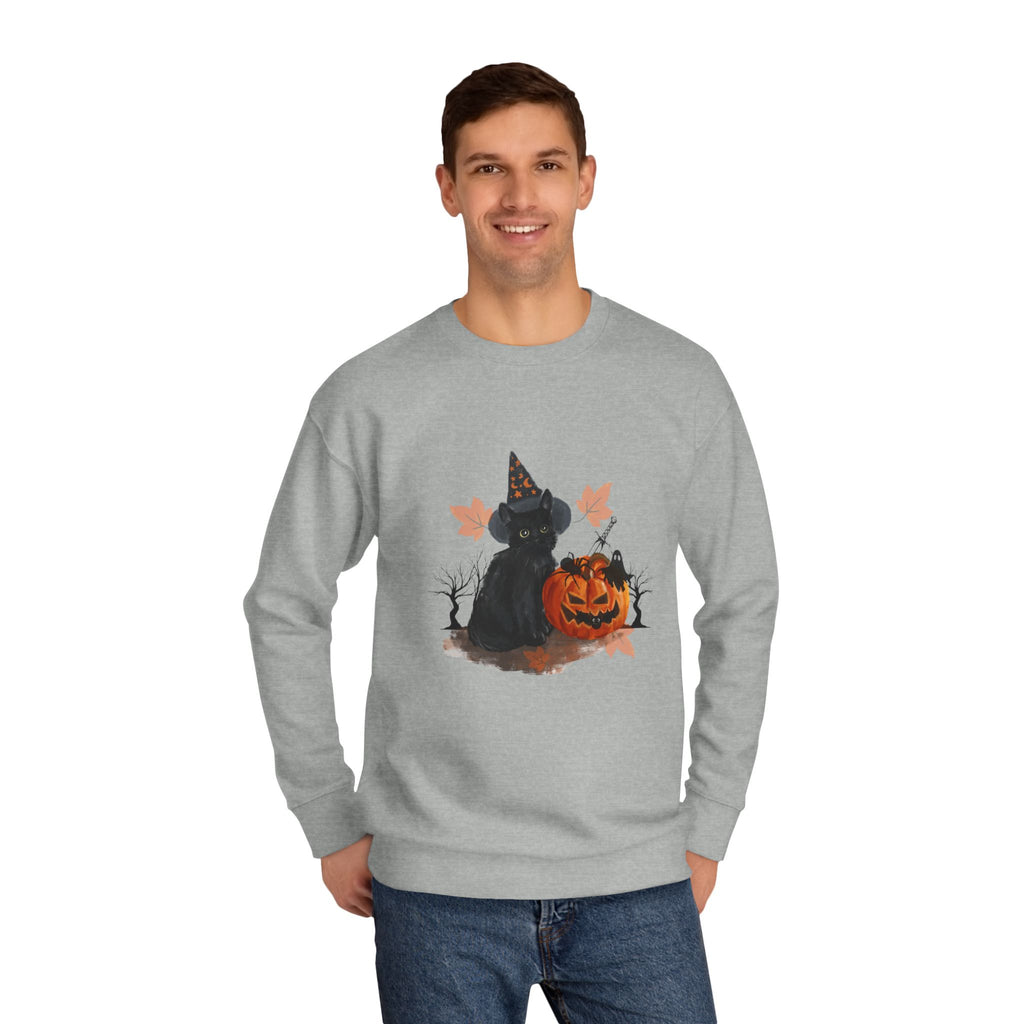 Halloween Crew Sweatshirt, Spooky Pullover, Fall Jumper, Costume Top, Autumn Shirt, Trick or Treat Apparel