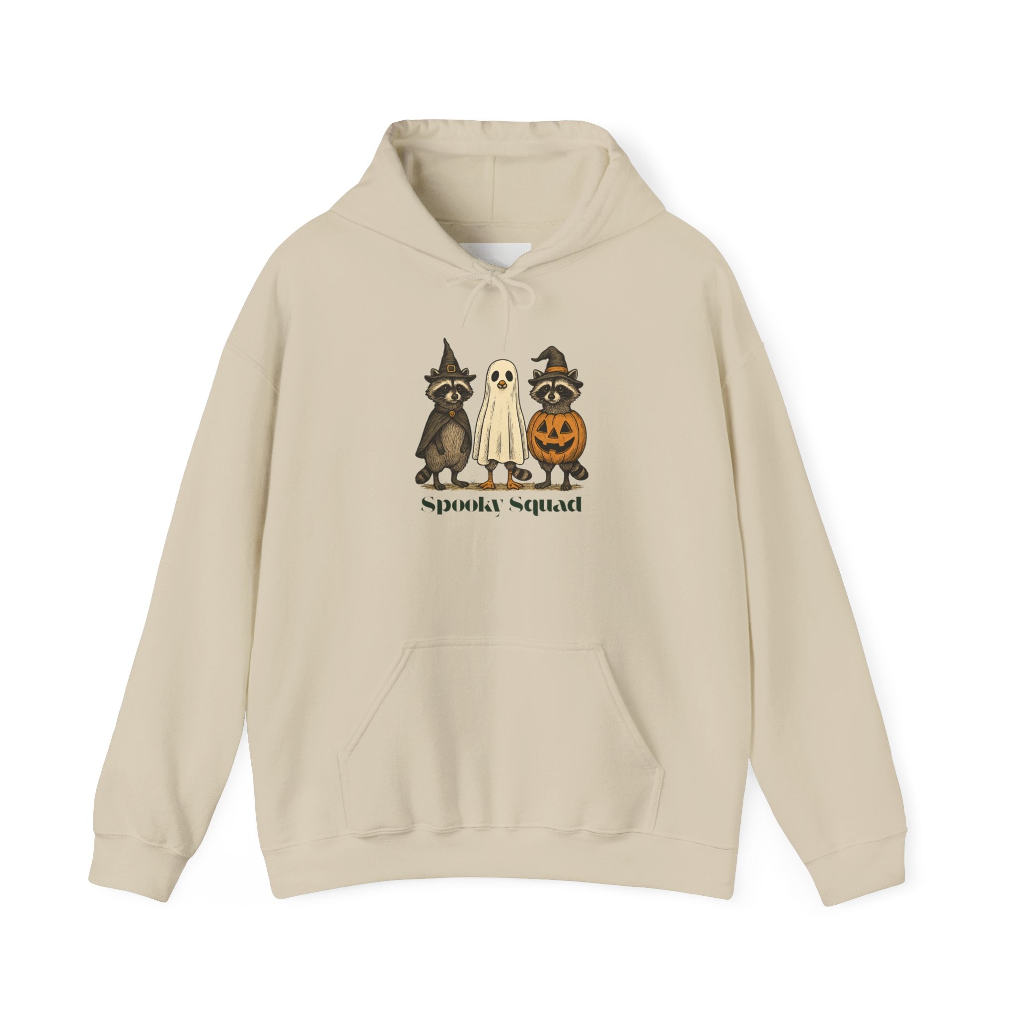 Halloween-Themed Unisex Hoodie, Spooky Squad Sweatshirt, Cozy Fall Apparel, Trick or Treat Outfit, Perfect for Halloween Parties, [...]
