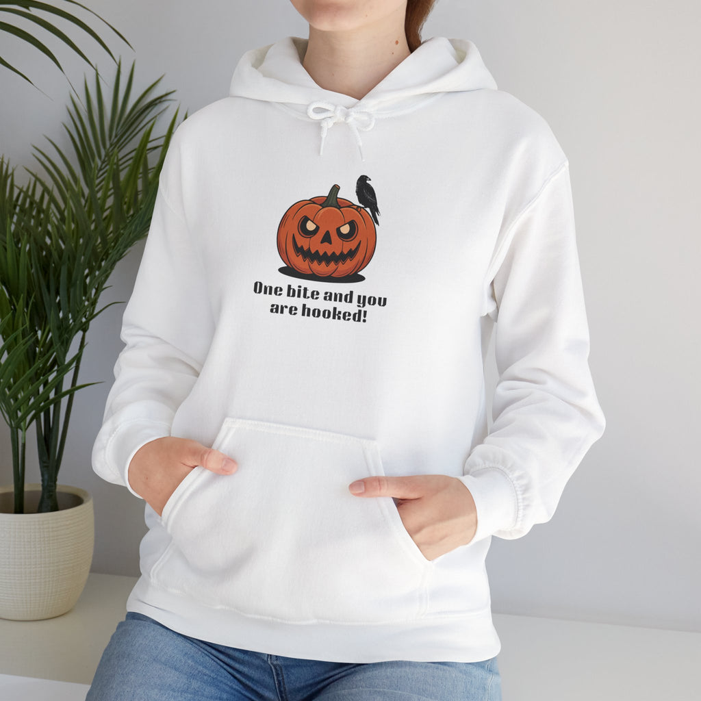 Halloween Pumpkin Hoodie, Unisex Sweatshirt, Fall Fashion, Cozy Halloween Gift, Spooky Apparel, Unique October Style