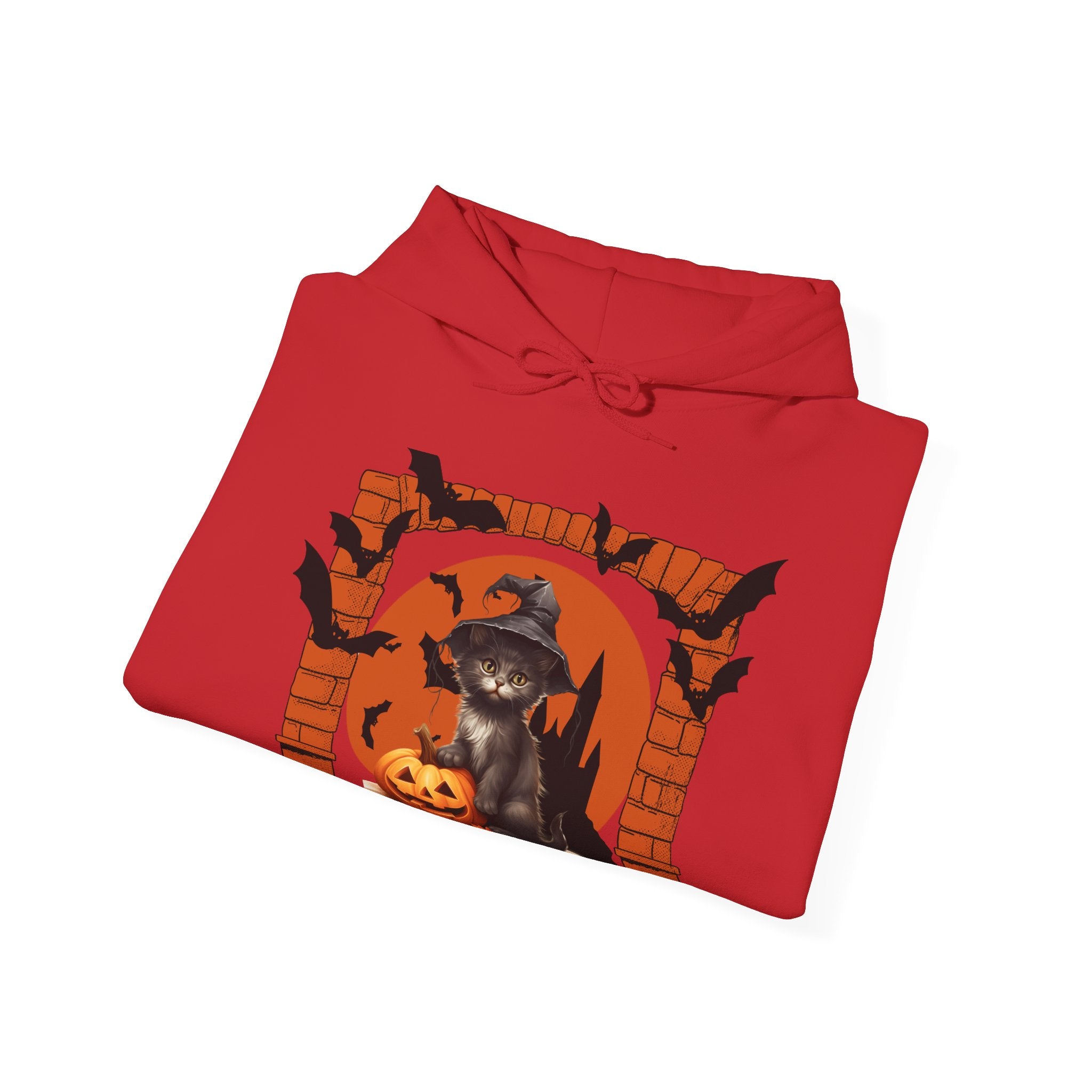 Halloween Spirit Unisex Hoodie, Cozy Fall Sweatshirt, Spooky Ghost Apparel, Pumpkin Costume, Witchy Outfit for Halloween