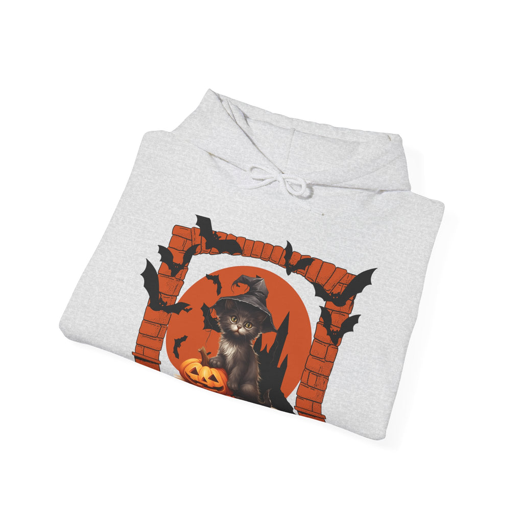Halloween Spirit Unisex Hoodie, Cozy Fall Sweatshirt, Spooky Ghost Apparel, Pumpkin Costume, Witchy Outfit for Halloween