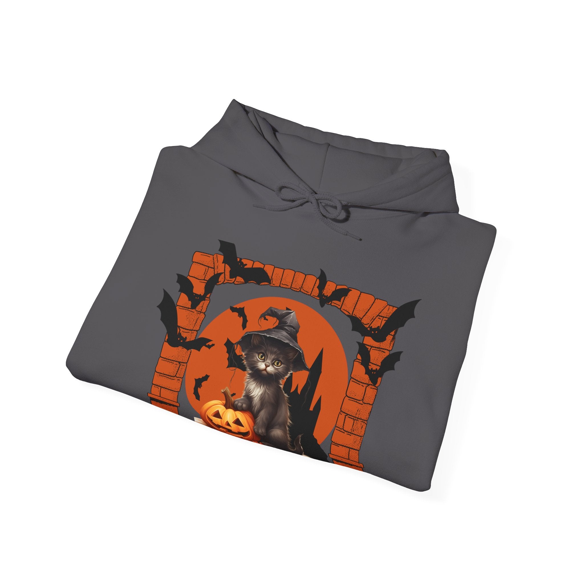 Halloween Spirit Unisex Hoodie, Cozy Fall Sweatshirt, Spooky Ghost Apparel, Pumpkin Costume, Witchy Outfit for Halloween