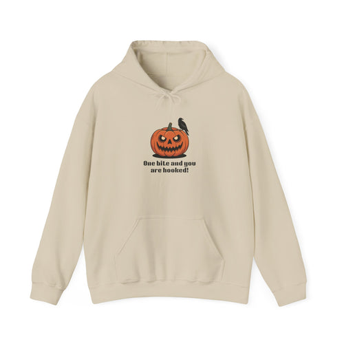 Halloween Pumpkin Hoodie, Unisex Sweatshirt, Fall Fashion, Cozy Halloween Gift, Spooky Apparel, Unique October Style