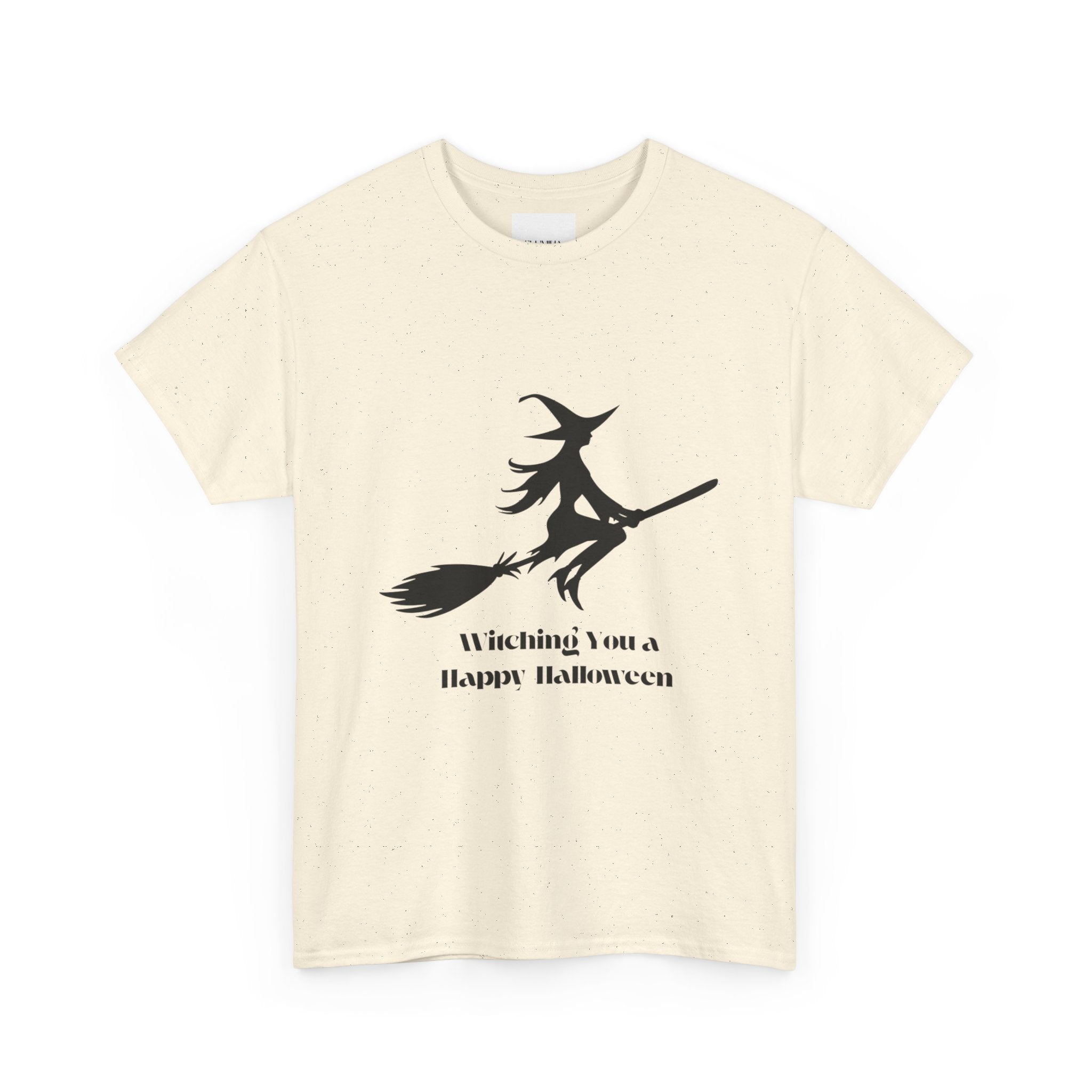 Witch Tee Shirt, Halloween Unisex Heavy Cotton T-Shirt, Witches Shirt, Spooky Halloween Tee, Witch Graphic Shirt, Halloween Party Top