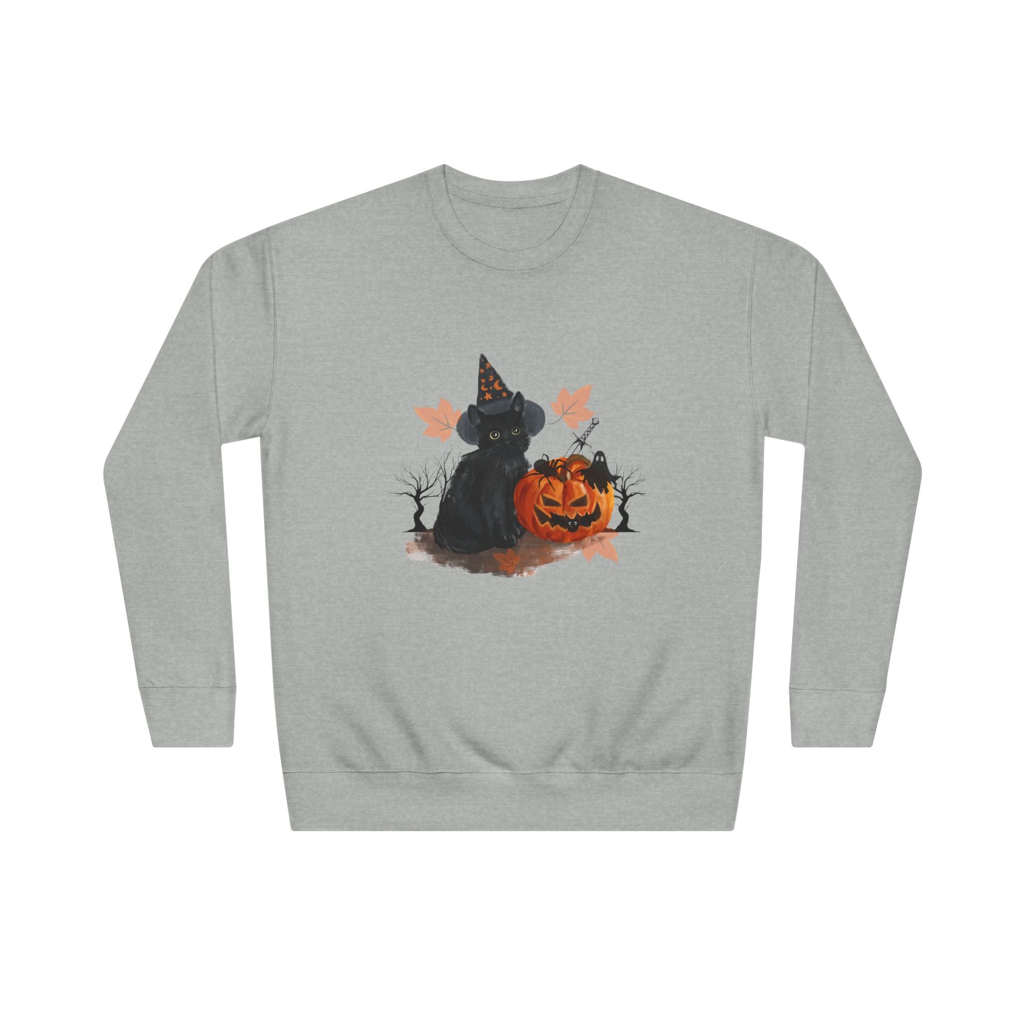 Halloween Crew Sweatshirt, Spooky Pullover, Fall Jumper, Costume Top, Autumn Shirt, Trick or Treat Apparel