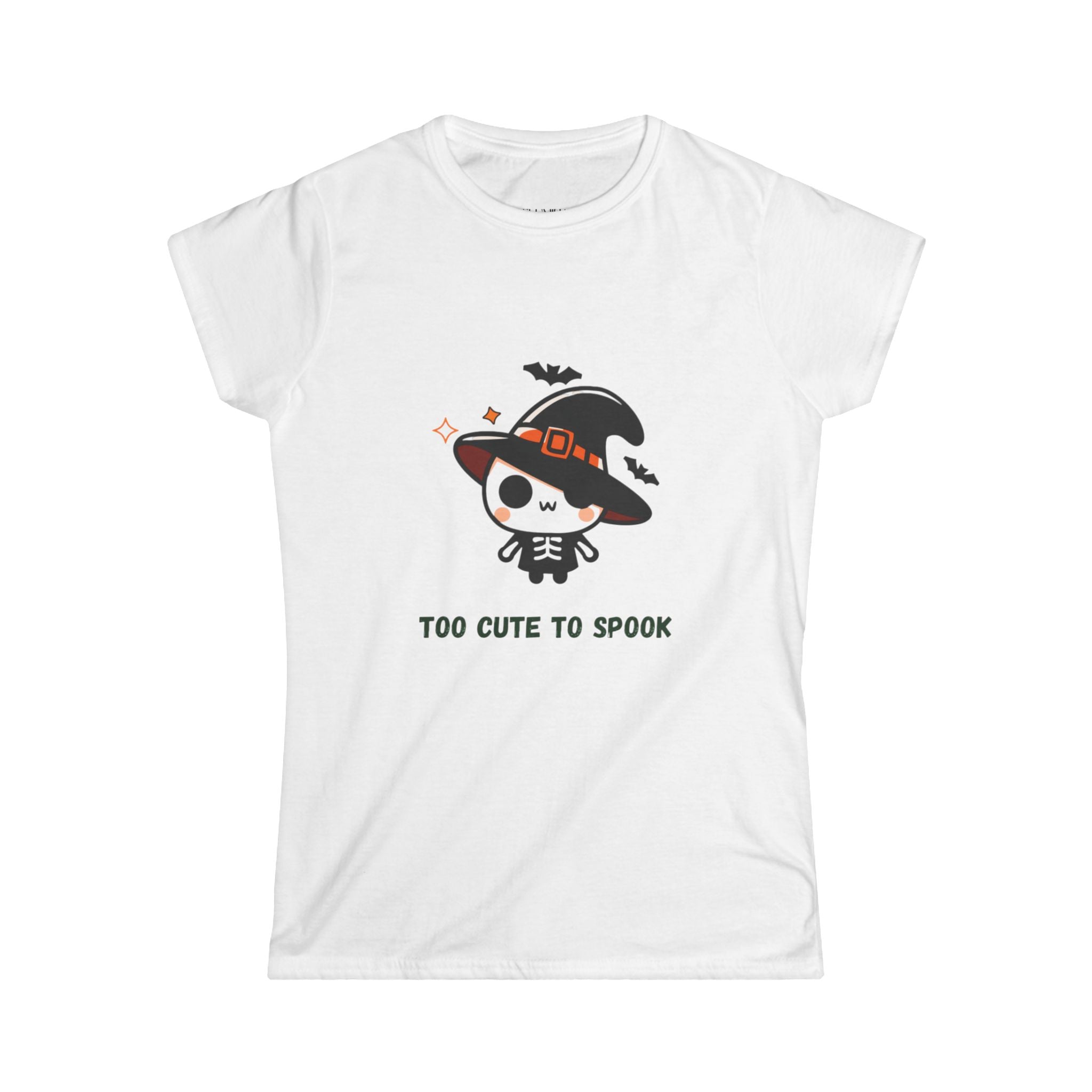 Halloween Women's Tee - Cute Spooky Shirt, Fall Fashion, Trick or Treat T-Shirt, Horror Aesthetic, October Celebration