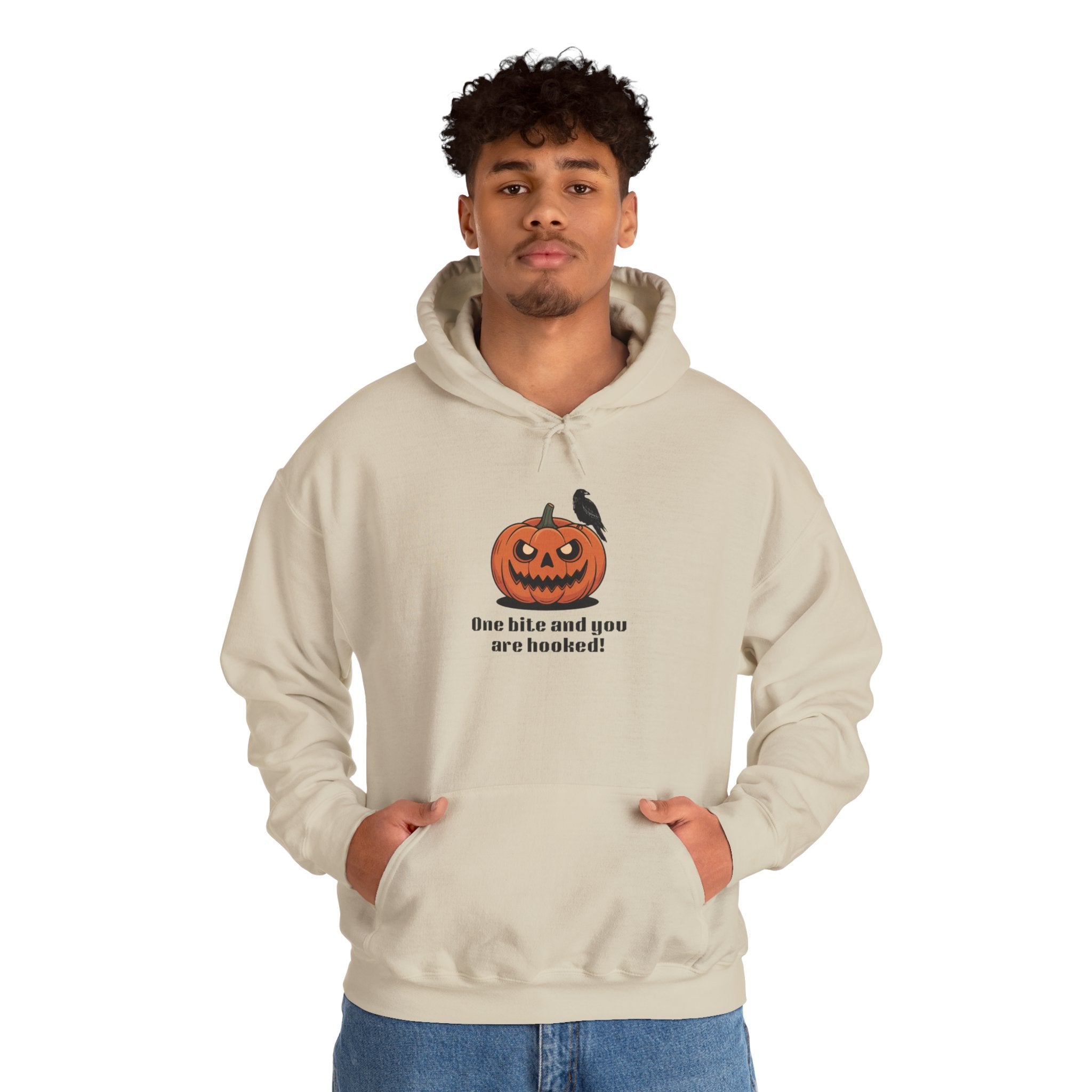 Halloween Pumpkin Hoodie, Unisex Sweatshirt, Fall Fashion, Cozy Halloween Gift, Spooky Apparel, Unique October Style