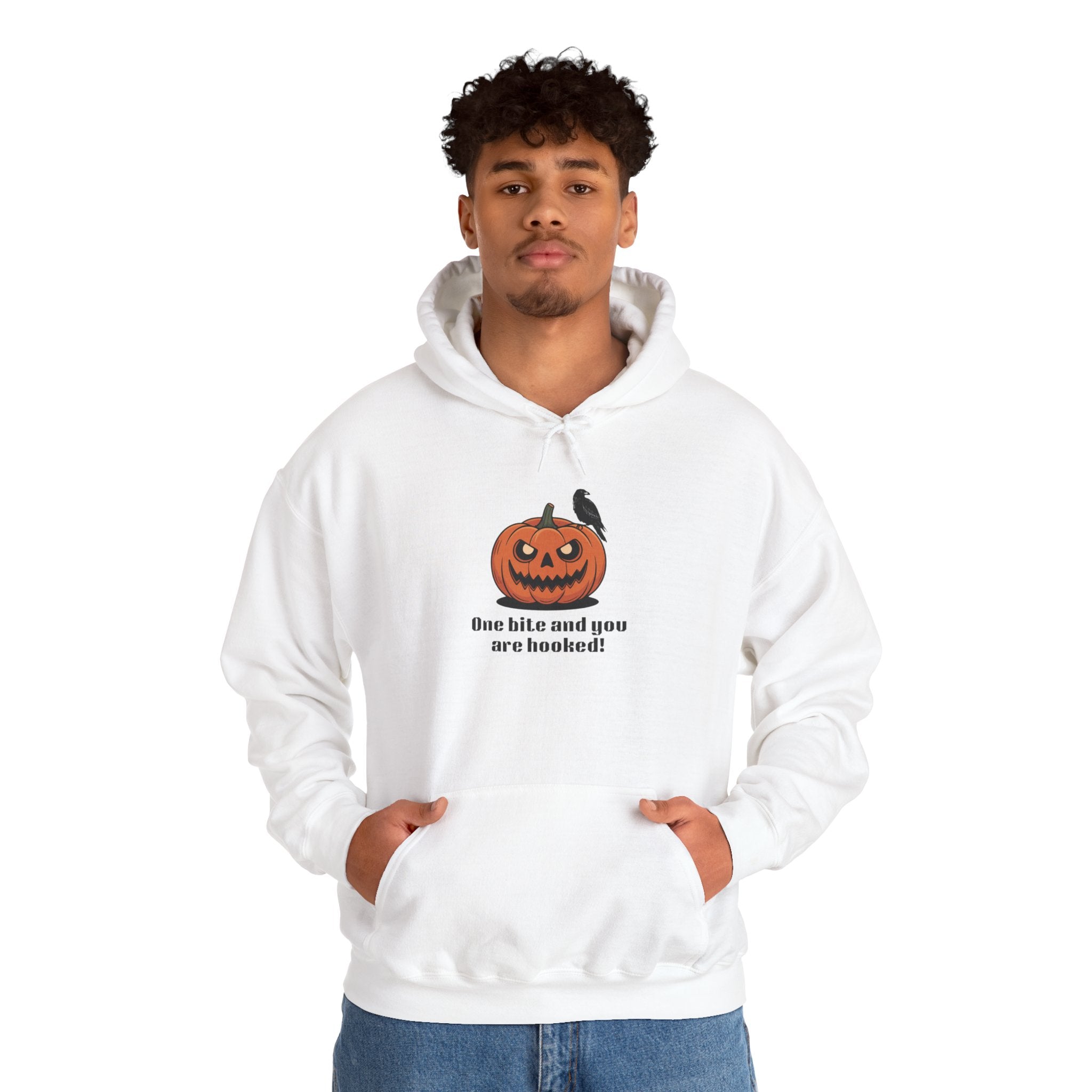 Halloween Pumpkin Hoodie, Unisex Sweatshirt, Fall Fashion, Cozy Halloween Gift, Spooky Apparel, Unique October Style