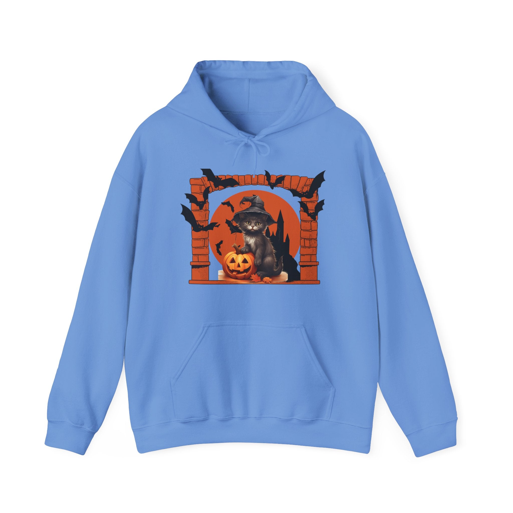 Halloween Spirit Unisex Hoodie, Cozy Fall Sweatshirt, Spooky Ghost Apparel, Pumpkin Costume, Witchy Outfit for Halloween