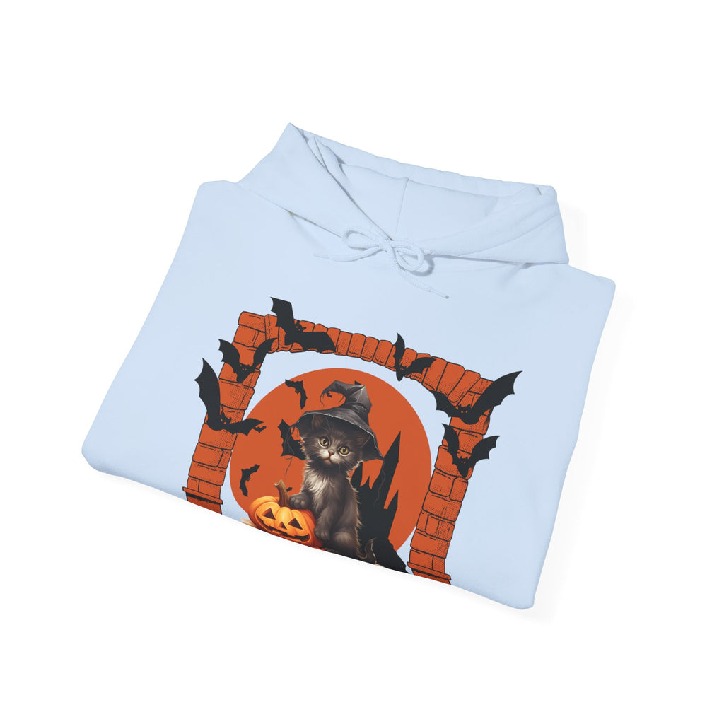 Halloween Spirit Unisex Hoodie, Cozy Fall Sweatshirt, Spooky Ghost Apparel, Pumpkin Costume, Witchy Outfit for Halloween