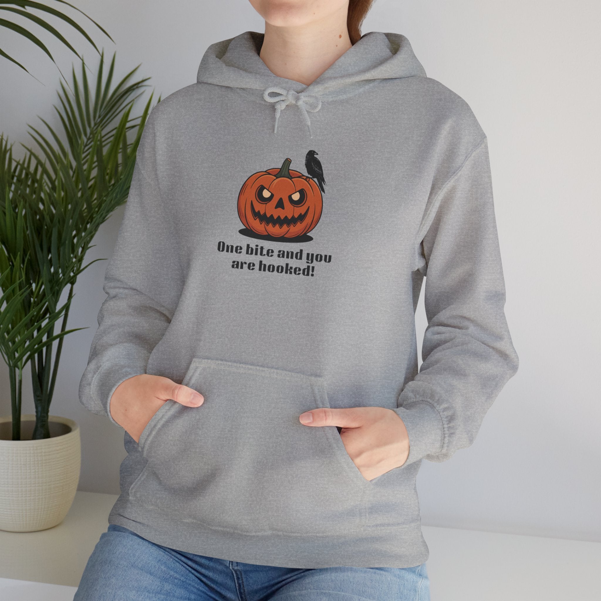 Halloween Pumpkin Hoodie, Unisex Sweatshirt, Fall Fashion, Cozy Halloween Gift, Spooky Apparel, Unique October Style