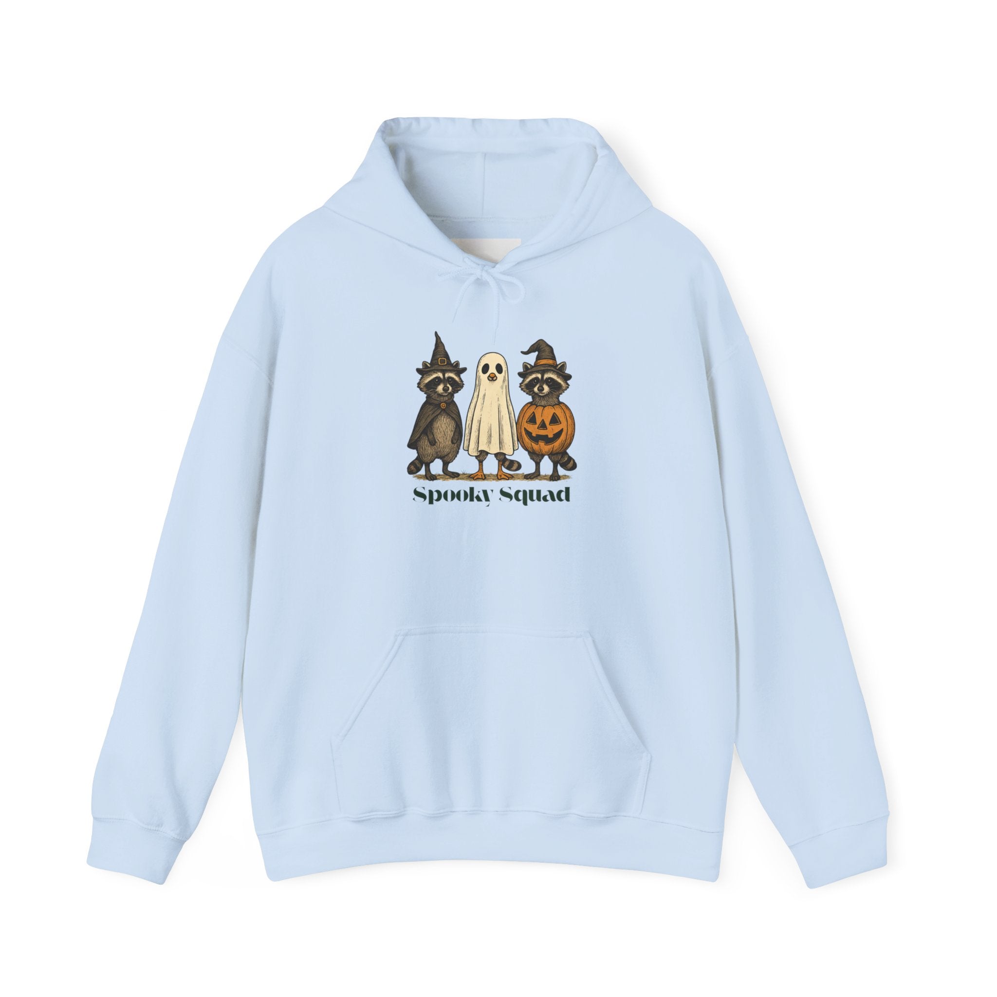 Halloween-Themed Unisex Hoodie, Spooky Squad Sweatshirt, Cozy Fall Apparel, Trick or Treat Outfit, Perfect for Halloween Parties, [...]