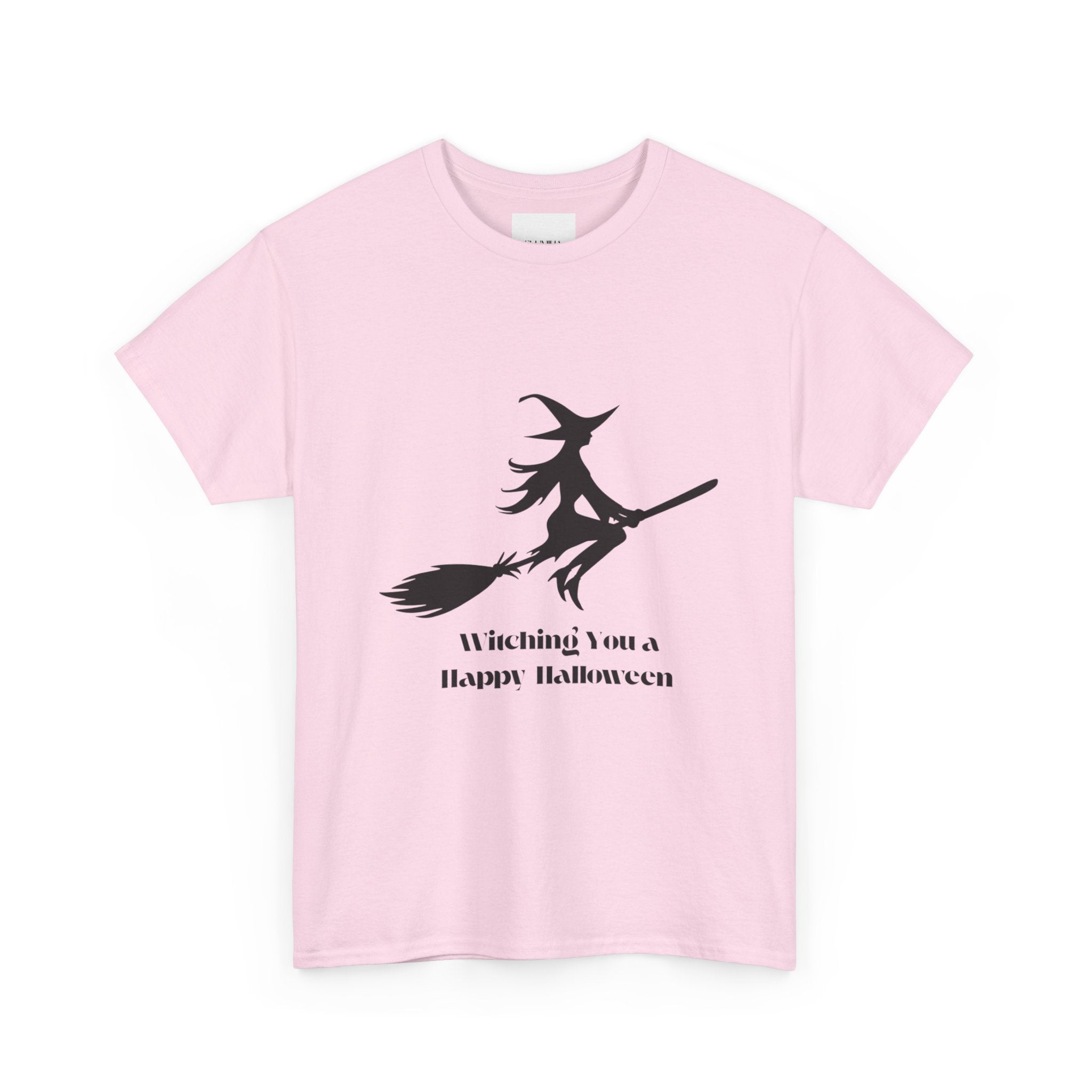 Witch Tee Shirt, Halloween Unisex Heavy Cotton T-Shirt, Witches Shirt, Spooky Halloween Tee, Witch Graphic Shirt, Halloween Party Top