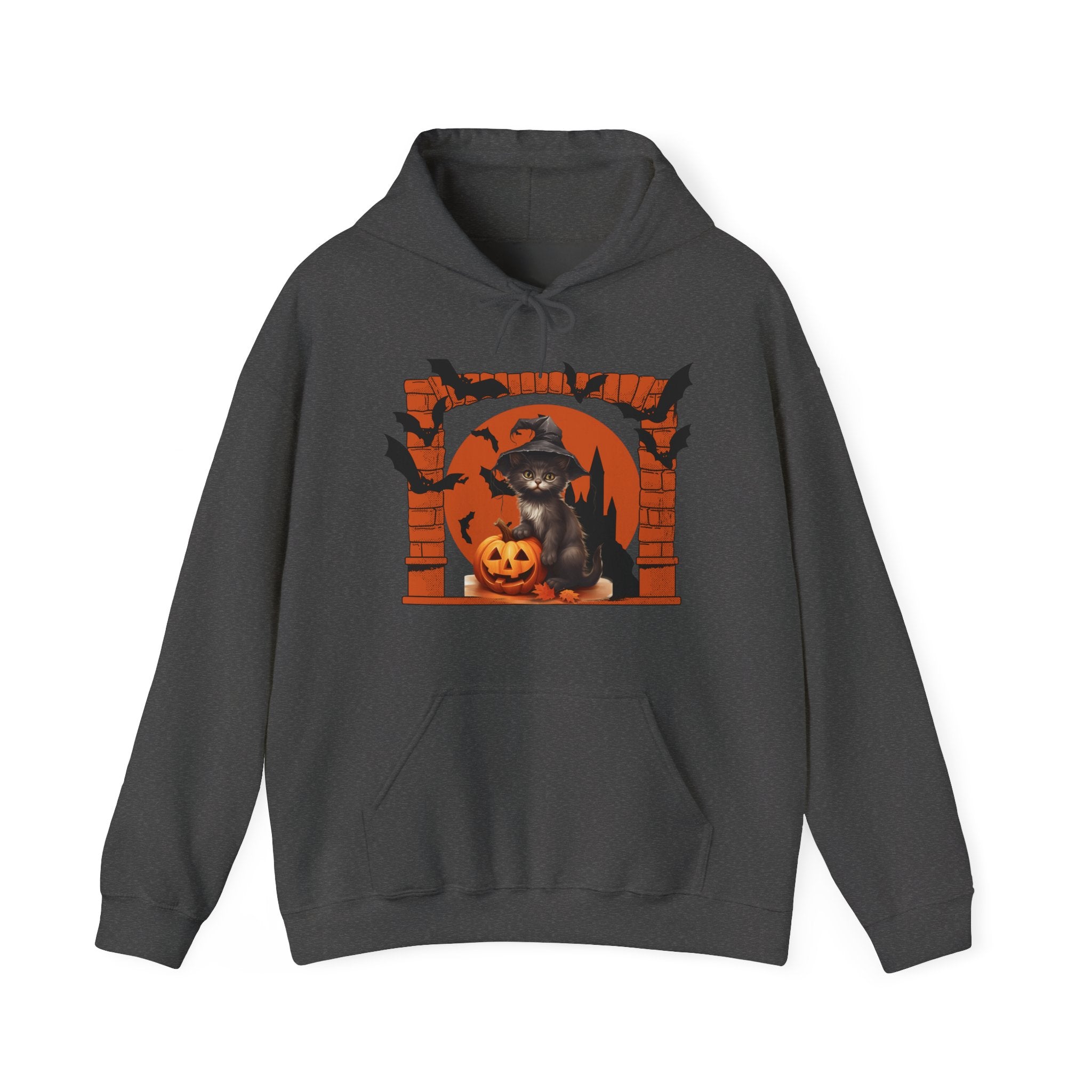 Halloween Spirit Unisex Hoodie, Cozy Fall Sweatshirt, Spooky Ghost Apparel, Pumpkin Costume, Witchy Outfit for Halloween